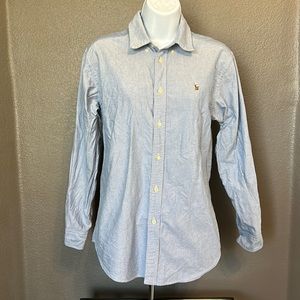 Polo Ralph Lauren blue collard button up dress shirt